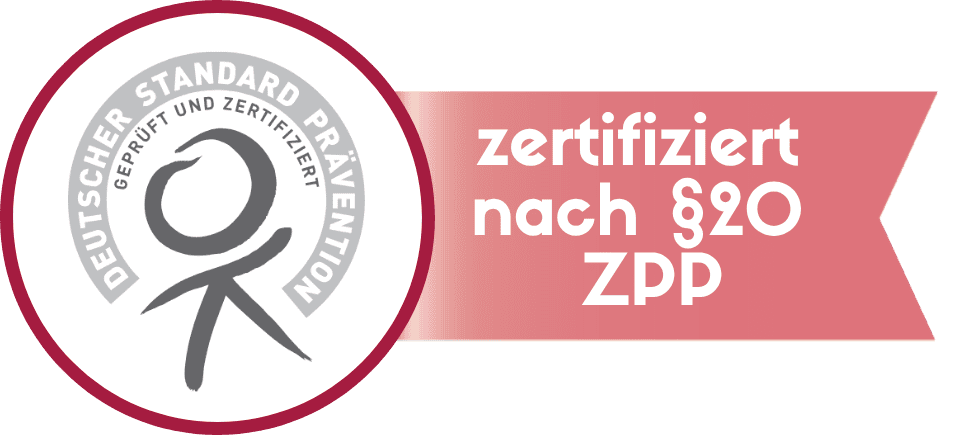 zertifiziert nach §20 ZPP Fähnchen